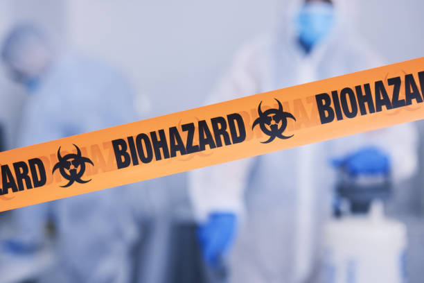 Professional Infectious Disease Decontamination technician working in Nipomo, CA